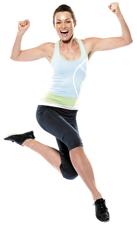 Fit 'n' Foxy exercising